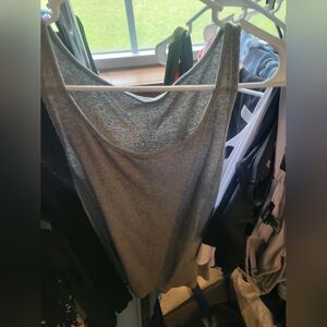 Ingrid & Isabel Heather Gray Maternity Top